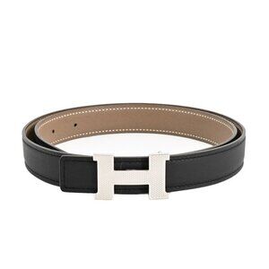 Hermes Belt Mini Constance Black Etoupe